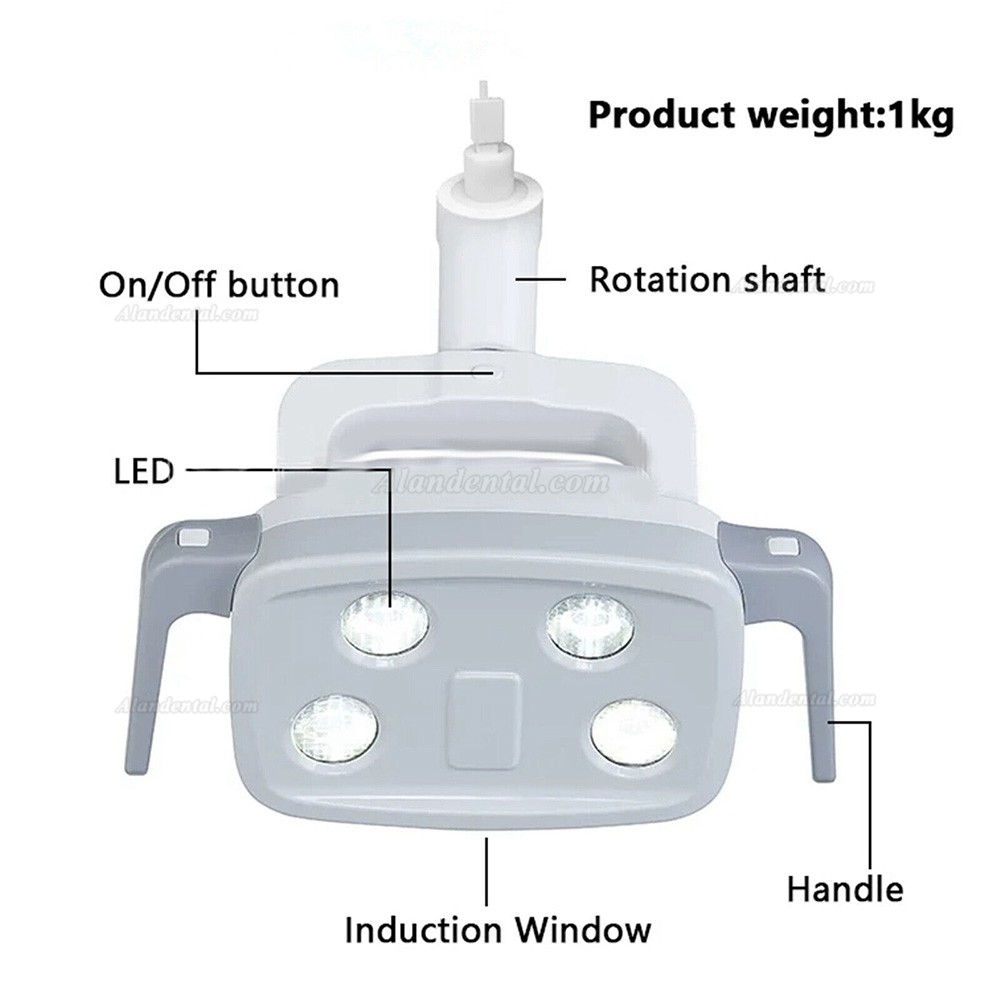 KY KY-P157 Dental Chair LED Light Lamp Operating Light 6 Bulbs Cold Warm Light 26mm